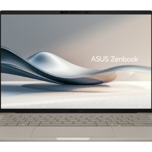 Asus Zenbook UX3407QA-X1P512 Snapdragon X Plus X1P Processor 512GB SSD 16GB 14 (1920x1200) OLED TOUCHSCREEN WIN11 ZABRISKIE BEIGE