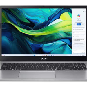Acer Aspire Go AG15‑42P‑R917 AMD Ryzen™ 7 7730U 512GB SSD 16GB 15.6 (1920×1080) WIN11 PURE SILVER UK Plug/US Adapter Included