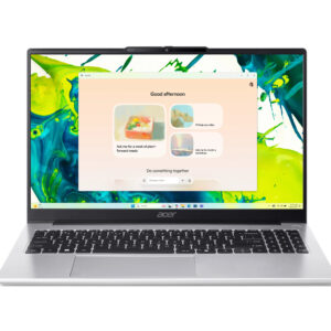 Acer Aspire Lite AL15-54P-54WX Core™ 5-120U 512GB SSD 16GB 15.6 (1920x1080) IPS FreeDos SILVER UK Plug/US Adapter Included