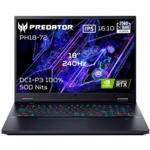 Acer Predator Helios Neo 16 AI GAMING Core™ Ultra 9 290HX 1TB SSD 32GB 16 (2560x1600) NVIDIA® RTX 5080 16384MB ABYSSAL BLACK