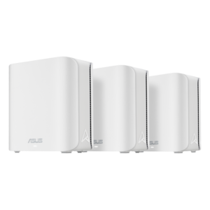 Asus ZenWiFi BD5 Dual-band WiFi 7 (802.11be) AiMesh Extendable Router 3-Pack WHITE : 5000 Mbps, MLO, 4K-QAM, 6800 sq.ft (3pk), Dual 2.5G Ports, Security and Parental Controls Included