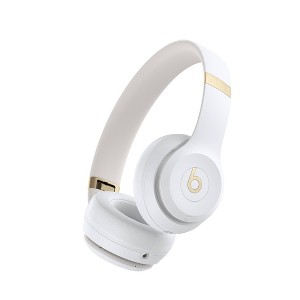 Beats Solo 4 Bluetooth Wireless On-Ear Headphones White & Gold