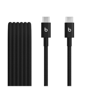 Beats USB-C to USB-C Woven Cable (1.5 m / 5 ft) – Bolt Black