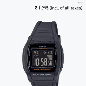 Casio Watch W201-1BV