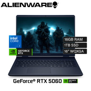 Dell Alienware Aurora 16 GAMING Core™ 7 240H 1TB SSD 16GB 16  (2560x1600) 120Hz WIN11 NVIDIA® RTX 5050 8192MB BLUE Backlit Keyboard