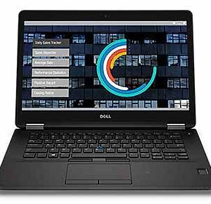 Dell Latitude E7470 Core™ i5-6200U 256GB SSD 16GB 14 (1366x768) WIN10 Pro BLACK