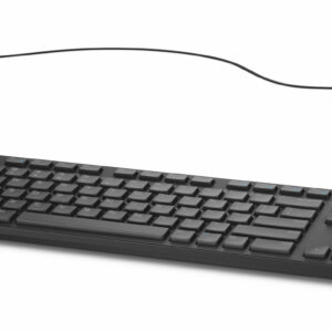 Dell Multimedia Wired Keyboard-KB216-BK-UK - External USB English UK 105 Keys (QWERTY) - Black, UPC 884116180524