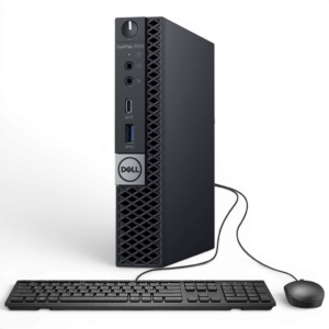 Dell OptiPlex 7070 MICRO Core™ i5-9500 256GB SSD 16GB WIN10 Pro Keyboard Mouse BLACK