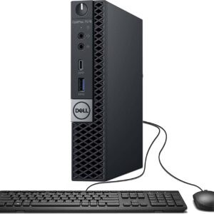 Dell OptiPlex 7070 MICRO Core™ i7-9700T 256GB SSD 16GB WIN10 Pro Keyboard Mouse BLACK