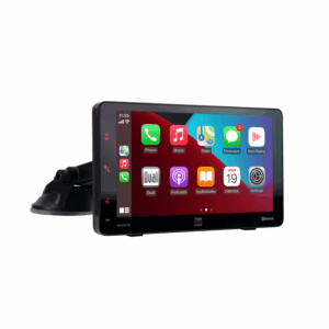 Dual Electronics 7 Touchscreen Portable Dash Mount Car Stereo Receiver with Wireless Apple CarPlay & Android Auto – Bluetooth, USB