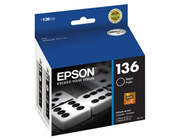 Epson Cartridge T136126-Al 136 Black Latam Specs