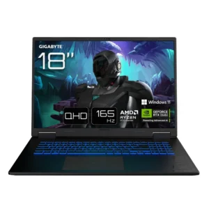Gigabyte ‎GAMING A18 AMD Ryzen™ 7 260 1TB SSD 32GB 18  (2560x1600) 165Hz WIN11 NVIDIA® RTX 5060 8192MB BLACK STEEL Backlit Keyboard