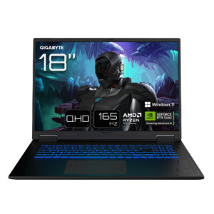 Gigabyte ‎GAMING A18 AMD Ryzen™ 7 260 1TB SSD 32GB 18  (2560x1600) 165Hz WIN11 NVIDIA® RTX 5070 8192MB BLACK STEEL Backlit Keyboard