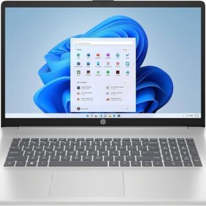 HP 17T-CN300 Core™ i5-1334U 512GB SSD 8GB 17.3  (1600x900) BT WIN11 HOME Webcam NATURAL SILVER Backlit Keyboard FP Reader