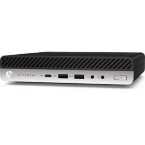 HP EliteDesk 705 G4 MINI Ryzen™ 5 2400GE 256GB SSD 8GB WIN11 Pro Keyboard Mouse BLACK