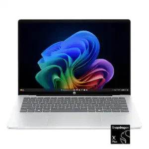 HP OmniBook 5 NGAI 14-HE0245 Snapdragon® X Plus X1P-42-100 512GB SSD 16GB 14 WUXGA (1920x1200) TOUCHSCREEN OLED WIN11 IR Webcam GLACIER SILVER