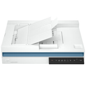 HP ScanJet Pro 2600 F1 Scanner WHITE : Flatbed, Scans up to 25 PPM / 50 IPM, 60-Page Auto Document Feeder, Instant-On Technology, Single-Pass Two-Sided Scanning, USB 2 Connectivity, 100-240V