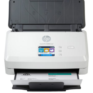 HP ScanJet Pro N4000 SNW1 Sheet-Feed Scanner WHITE : 2.8  Color TOUCHSCREEN, Scans up to 40 PPM / 80 IPM, Scan to Text / PDF and more with Built-In OCR, 50-Page Auto Document Feeder, Ehternet / WiFi / WiFi Direct, 110/220V