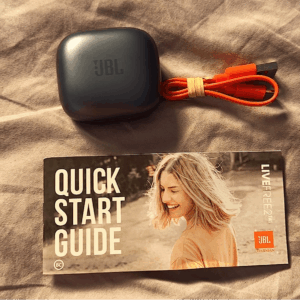 JBL Live Free 2 True Wireless Noise Cancelling Earbuds Red