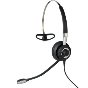Jabra 2400 II QD Mono NC 3-IN-1 Wired Headset BLACK : On-Ear, Quick Disconnect