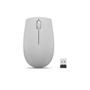 Lenovo 300 Wireless Compact Mouse w/Battery ARCTIC GRAY