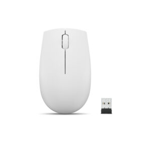 Lenovo 300 Wireless Compact Mouse w/Battery CLOUD GRAY