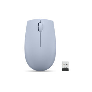 Lenovo 300 Wireless Compact Mouse w/Battery FROST BLUE