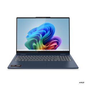 Lenovo 5 2-IN-1 16AKP10 AMD Ryzen™ AI 5 340 512GB SSD 16GB 16 (1920x1200) TOUCHSCREEN WIN11 COSMIC BLUE Backlit Keyboard FP Reader