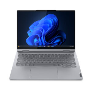 Lenovo ThinkBook 14 IAU Gen 5 2-IN-1 Core™ Ultra 5 225U 256GB SSD 16GB 14 WUXGA (1920x1200) TOUCHSCREEN IPS WIN11 Pro LUNA GREY Backlit Keyboard FP Reader Yoga Pen
