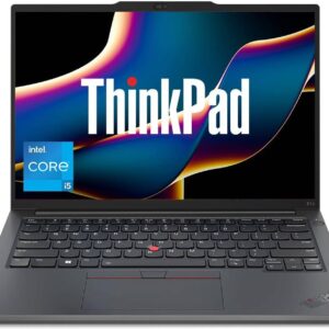 Lenovo ThinkPad E14 Gen 5 Core™ i5-1335U 512GB SSD 16GB 14  (1920x1200) TOUCHSCREEN WIN11 Pro GRAPHITE BLACK Backlit Keyboard FP Reader Renew Retail Box