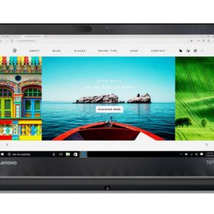 Lenovo ThinkPad T470 Core™ i5-6200U 256GB SSD 8GB 14  (1920x1080) WIN10 Pro BLACK