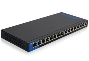 Linksys 16 Port Gigabit Switch Metalic