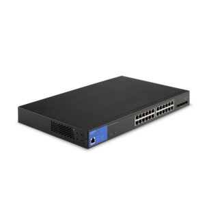 Linksys 24 port managed POE + Switch W/ 4 SFP + 410 W