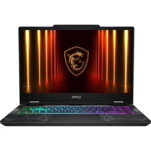 MSI Cyborg 15 B2RWFKG-295 GAMING Core™ 5 210H 512GB SSD 16GB 15.6 WUXGA (1920x1080) 144Hz IPS WIN11 NVIDIA® RTX 5060 8192MB TRANSLUCENT BLACK 4-Zone RGB Backlit Keyboard