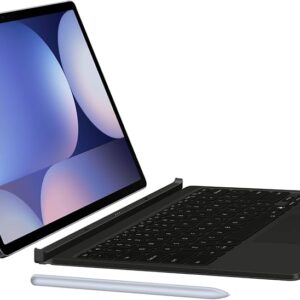 Samsung Galaxy Tab S10+ Book Cover Keyboard Slim AI Key AI Key for Galaxy Tab S10+ | S10+ 5G | S9+ | S9+ 5G | S9 FE+ | S9 FE+ 5G, Slim and Lightweight Design, US Version BLACK