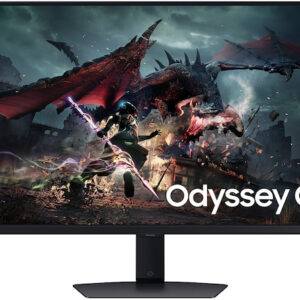 Samsung Odyssey G5 G50D GAMING Monitor 32 QHD (2560x1440) 180Hz IPS 1ms (GtG) 350 cd/㎡ FreeSync G-Sync Compatible 1000:1 1xDP (1.2) 1xHDMI (2.0) 16:9 Adjustable Stand BLACK