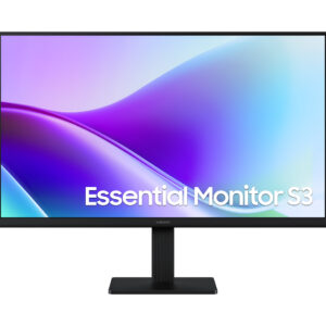 Samsung S3 S32GF Essential Monitor 24 (1920x1080) 120Hz IPS 5ms (GtG) 250 cd/㎡ 1000:1 2xHDMI (1.4) 16:9 Tilt Adjustable BLACK