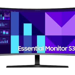 Samsung S3 S39GD Curved GAMING Essential Monitor 32 (1920x1080) 100Hz 4ms (GtG) 1500R 250 cd/㎡ 3000:1 1xHDMI (1.4) 1xVGA 16:9 Tilt Adjustable BLACK