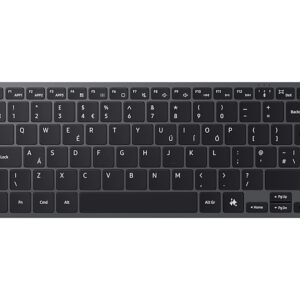 Samsung Smart Keyboard Bluetooth Multi-Device Keyboard for Galaxy Phones, Tablets & Laptops, Slim Lightweight Design, AI Shortcut Key, Long Battery Life DARK GRAY
