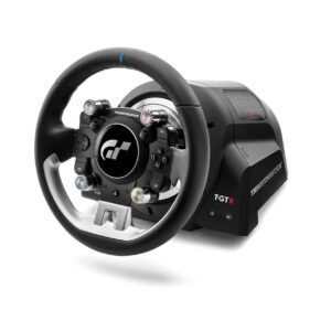 Thrustmaster T-GT II Force Feedback Servo Base BLACK : PS5 / PS5 Pro / PS4 / PCCompatible, Dual-Belt System, Linear Real-Time Force Feedback, Drift Curve Calculation, Hall-Effect Sensors