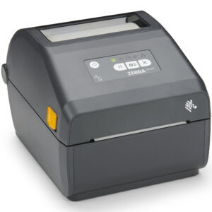 Zebra ZD421 Direct Thermal Desktop Printer DARK GREY : Thermal Transfer (TT) w/ Modular Slot, 203 dpi, Print Width 4-inch, Wired USB / USB Host / Bluetooth / Ethernet Connectivity, EU Spec