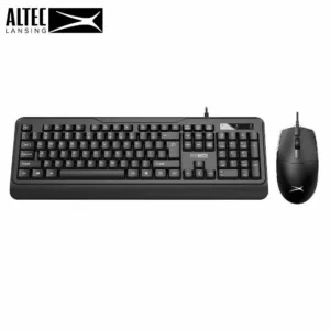 ALTEC LANSING - ALBC6331 Wired keyboard + Mouse Combo for Office - ENGLISH - BLACK - MOQ 20 pcs. per Master