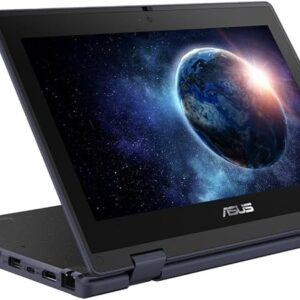 ASUS BR1102FGA-YS14T 2-in-1 Convertible Notebook Celeron® N100 128GB 4GB 11.6 (1366x768) WIN11 Pro Education DARK GRAY