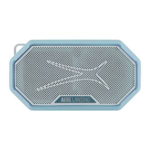 Altec Lansing Hydramini 2.0 EverythingProof Proof Speaker PERIWINKLE BLUE / WHITE : Bluetooth, IP67, Built-In Magnet, Floats in Water, PartySync Compatible, USB-C Quick Charge, Up to 12 HRs Playtime