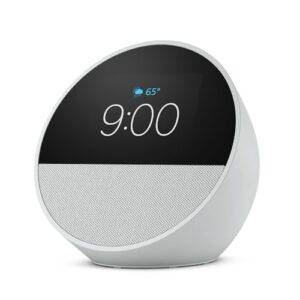 Amazon Echo Spot (2024 release) - Glacier White