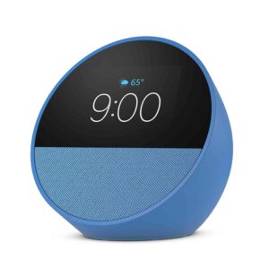 Amazon Echo Spot (2024 release) - Ocean Blue
