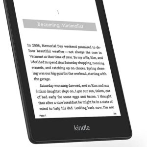 Amazon Kindle Paperwhite Signature Edition 32 GB, Black, wireless charging, without Lockscreen Ads