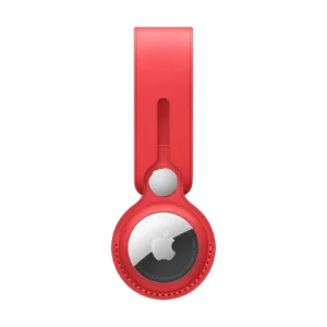 Apple AirTag Leather Loop - (PRODUCT)RED