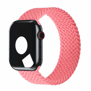 Apple Watch Braided Solo Loop 40mm - Pink Punch - Size 9