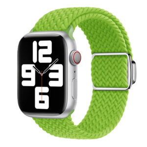Apple Watch Braided Solo Loop 41mm Bright Green Size 1